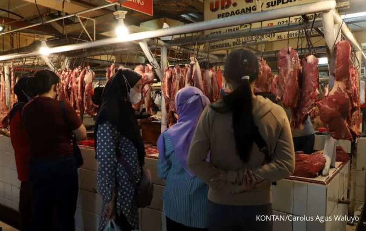 Harga Pangan Hari Ini (14/10): Beras, Bawang, Daging Sapi, Telur Ayam dan Gula Naik