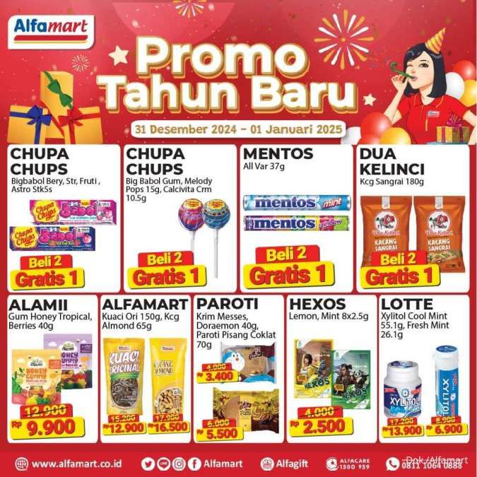 Promo Alfamart Tahun Baru 31 Desember 2024-1 Januari 2025