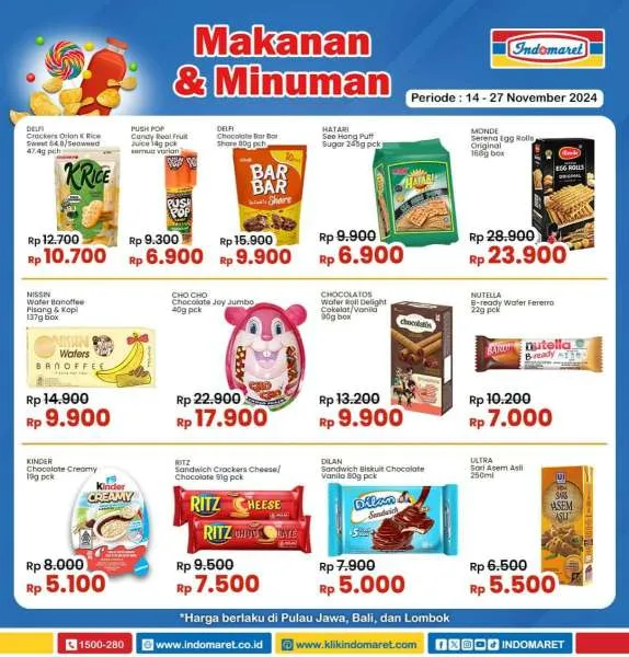Promo Indomaret Super Hemat Periode 14-27 November 2024