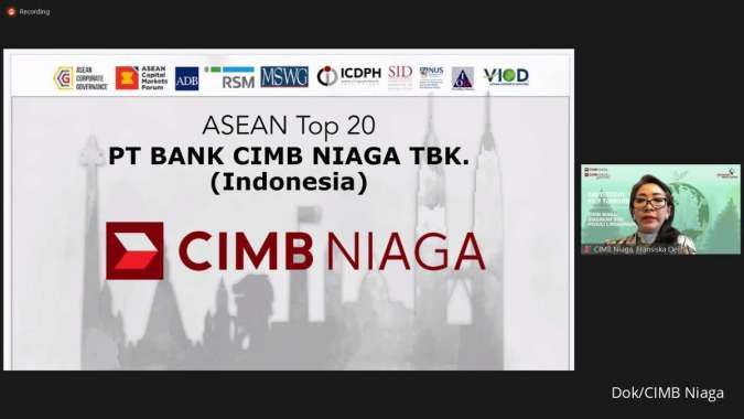 CIMB Niaga Raih Penghargaan ASEAN Corporate Governance Scorecard Awards