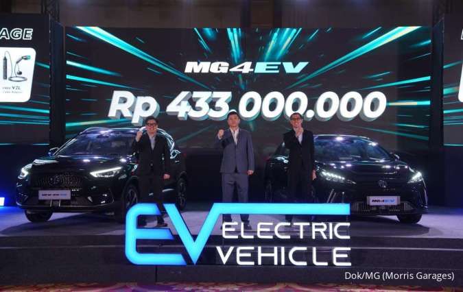 Mobil Listrik MG 4 EV Produksi Dalam Negeri Langsung Diserbu oleh Konsumen Tanah Air