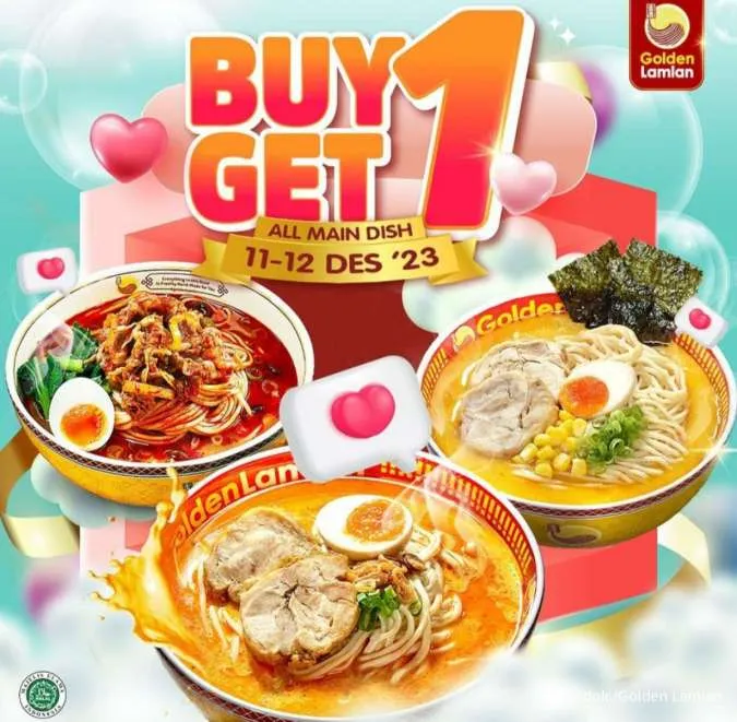 Promo 12.12 Golden Lamian 2023