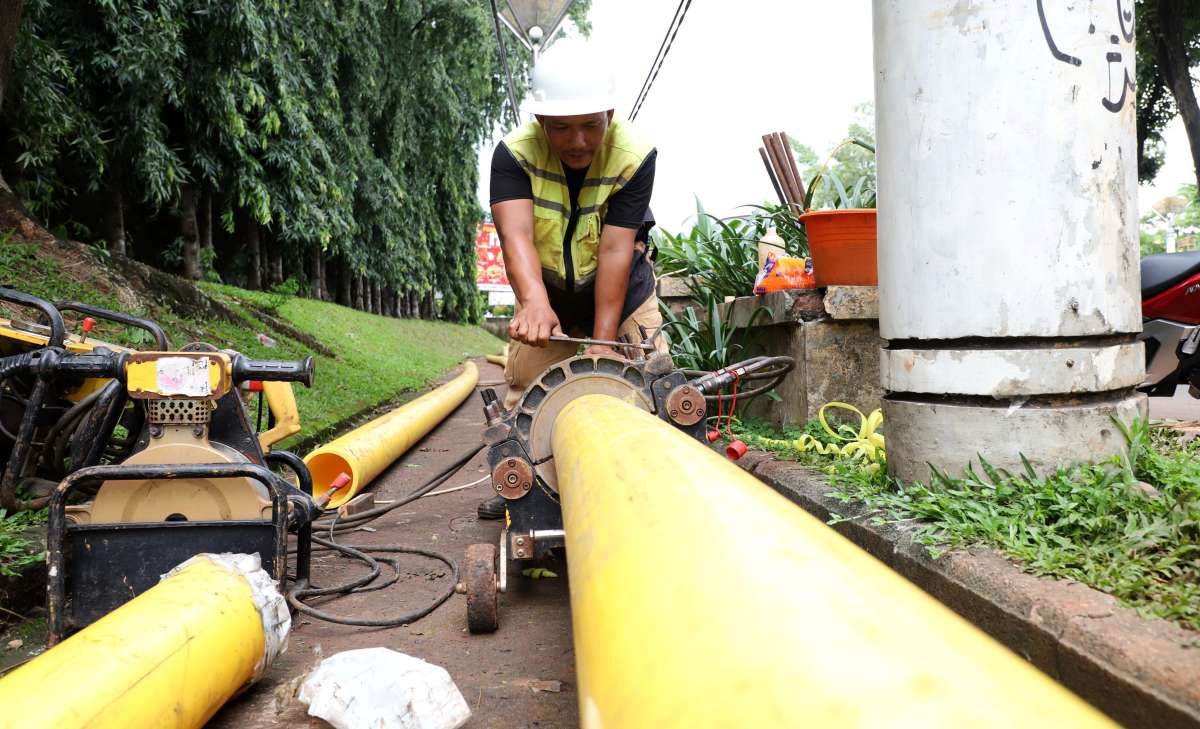 PGN Menargetkan Tambahan 200.000 Sambungan Jaringan Gas Rumah Tangga Baru