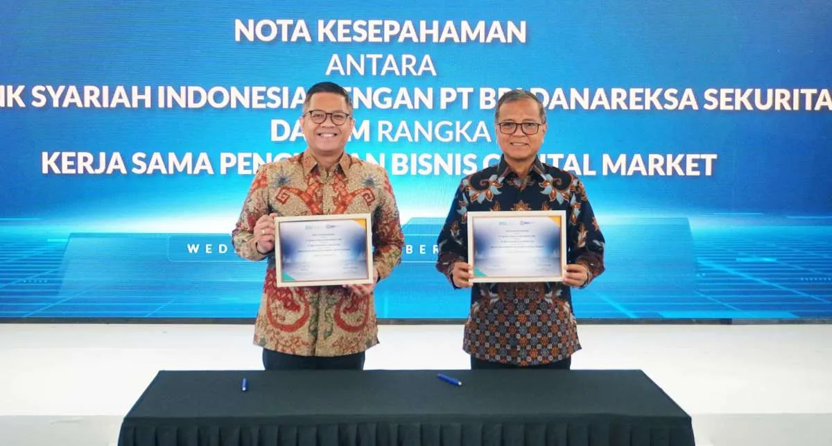 Perkuat Bisnis Capital Market Syariah, BRI Danareksa Sekuritas Teken MoU dengan BSI