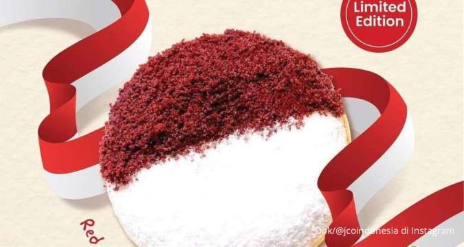 Promo J.CO Donut Merah Putih Sampai Akhir Agustus 2023, Promo Merdeka Limited Edition