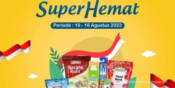 Promo Indomaret Super Hemat hingga 16 Agustus 2022, Jangan Sampai Melewatkan