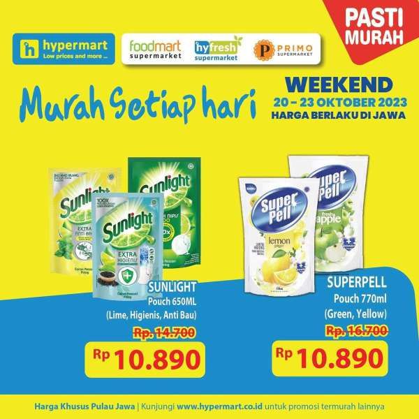 Promo JSM Hypermart Terbaru 20-23 Oktober 2023, Hyper Diskon Weekend 4 Hari