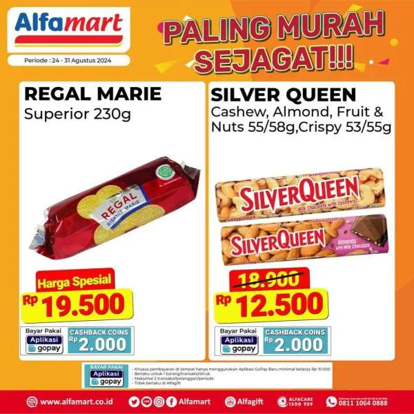 Promo Alfamart Paling Murah Sejagat Periode 24-31 Agustus 2024