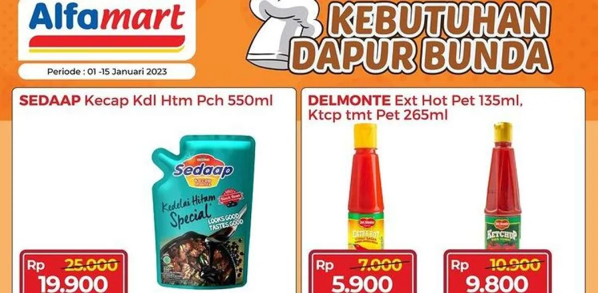 Harga Promo Alfamart Hari Ini 12 Januari 2023 untuk Belanja yang Lebih Hemat