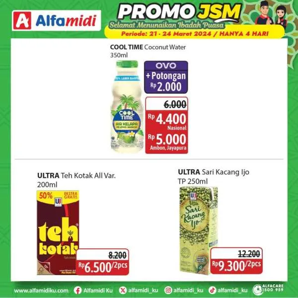 Promo JSM Alfamidi Hanya 4 Hari Periode 21-24 Maret 2024