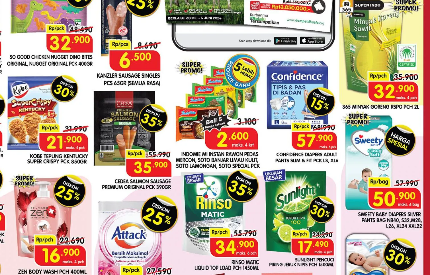Promo Superindo Weekday 3-6 Juni 2024