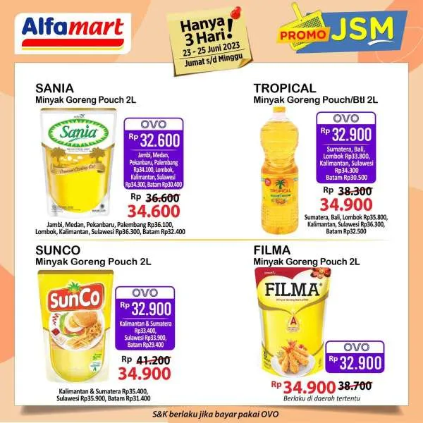 Promo JSM Alfamart Periode 23-25 Juni 2023