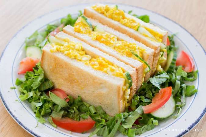 2 Resep Egg Mayo Sandwich, Cuma 10 Menit Bikin Bekal Praktis untuk ke Kantor