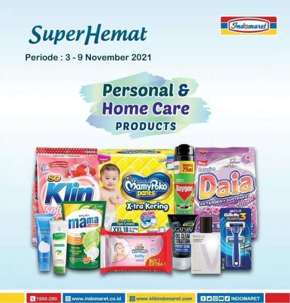 Katalog Promo Indomaret Super Hemat Periode 3-9 November 2021