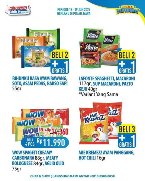 Promo Hypermart Beli Banyak Lebih Hemat Periode 13-19 Juni 2025