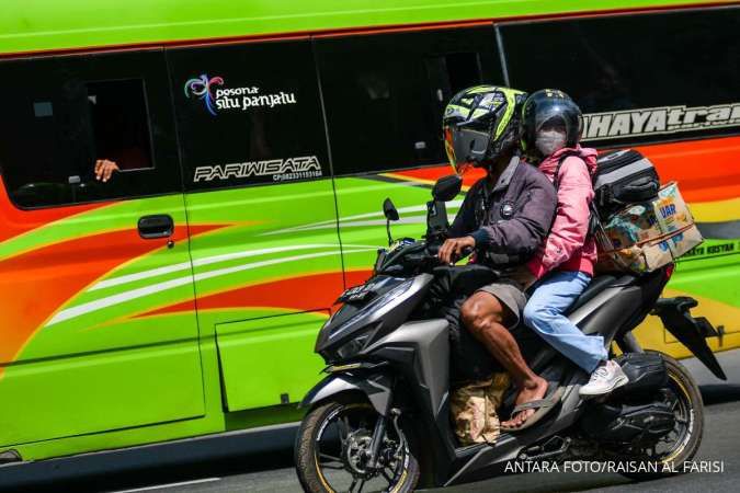 Arus mudik di Nagreg