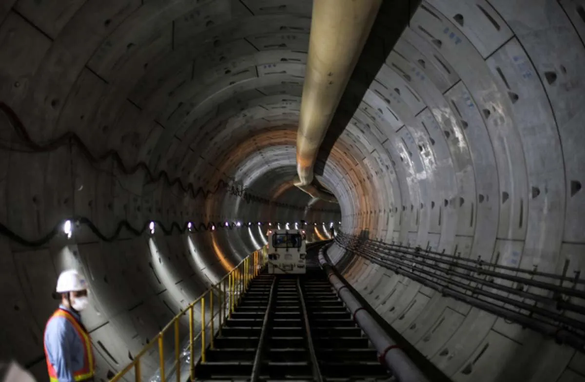 MRT Jakarta Bangun Terowongan dan Stasiun CP202 Jakarta Fase 2A 