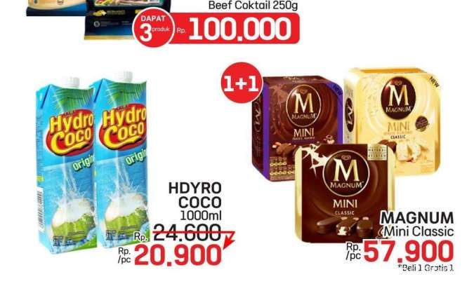 Promo Es Krim di Alfamart-Superindo, Lotte Mart & Tip Top Weekend, Berakhir Besok