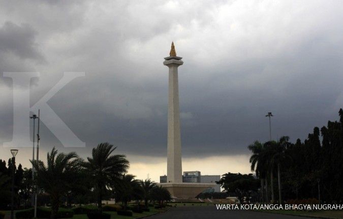 Bersiap, BMKG meramal Jakarta akan hujan deras siang ini 