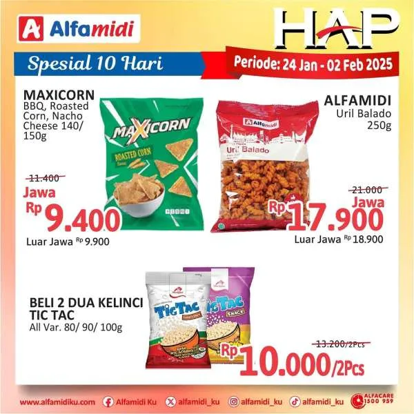 Promo Alfamidi Hemat Satu Pekan Periode 24 Januari-2 Februari 2025