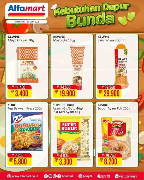 Promo Alfamart Kebutuhan Dapur Periode 16-30 Juni 2025