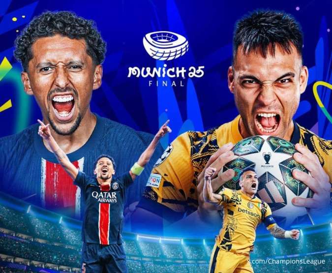 PSG vs Inter Milan: Intip Preview dan Jadwal Final UCL 2024/2025