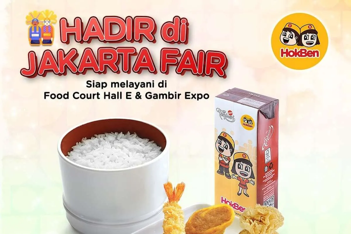 Promo HokBen Jakarta Fair 2025, Ragam Paket Hoka PRJ Favorit Cuma Rp 39.000-an