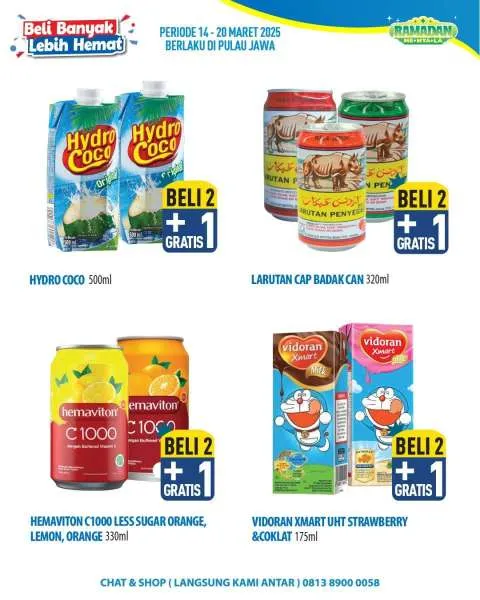 Promo Hypermart Beli Banyak Lebih Hemat Periode 14-20 Maret 2025