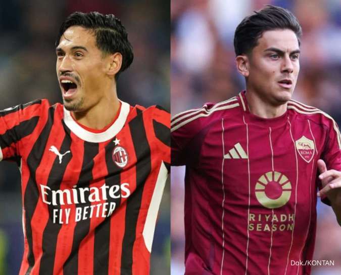 AC Milan vs AS Roma: Preview, Prediksi Skor, dan Info Line Up di Coppa Italia