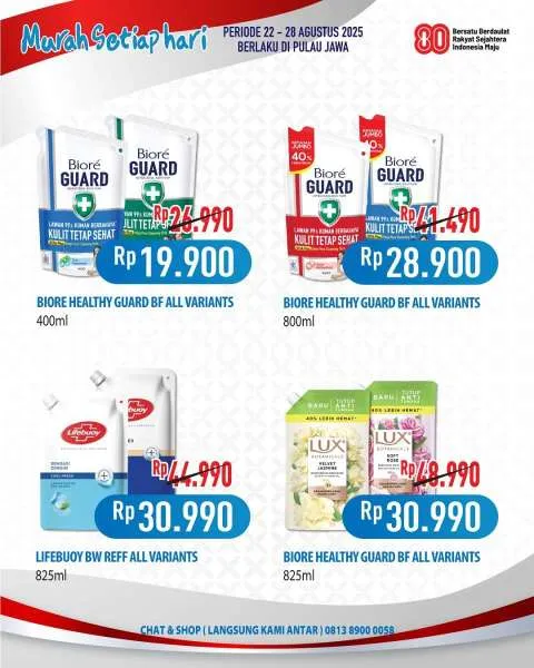Promo JSM Hypermart Hyper Diskon Weekend Periode 22-25 Agustus 2025
