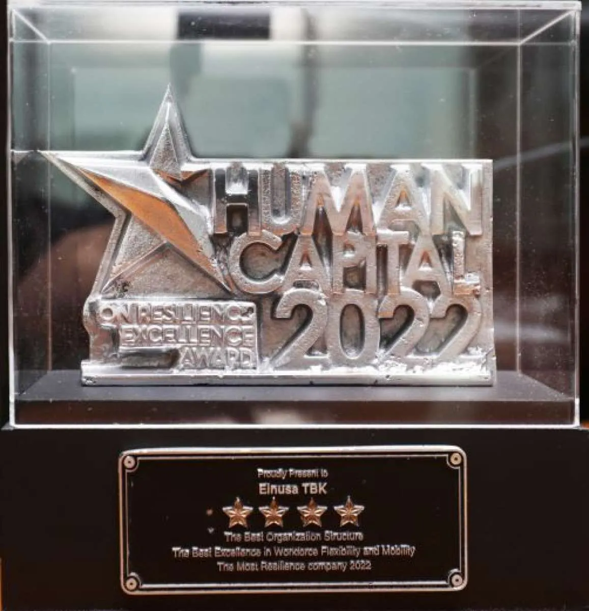Elnusa Sabet Empat Penghargaan Human Capital on Resilience Award 2022