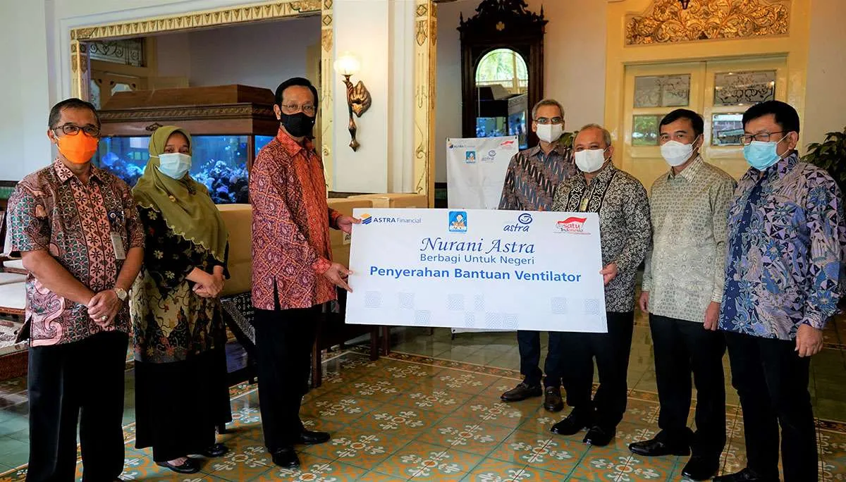 Astra Financial serahkan bantuan tiga ventilator kepada Sri Sultan