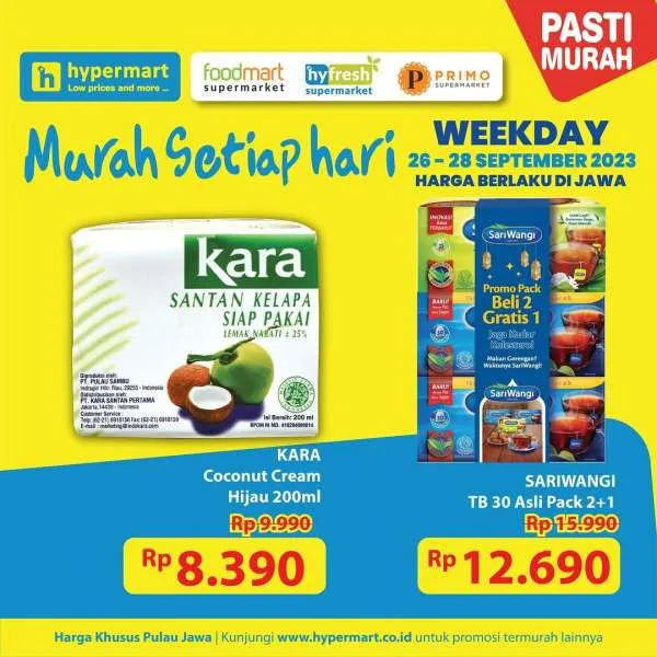 Promo Hypermart Terbaru 26-28 September 2023