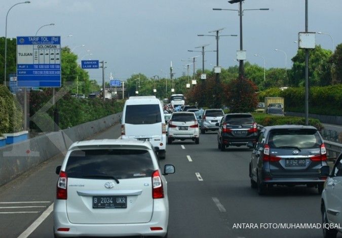 Akses menuju Bandara Soekarno-Hatta macet, Polisi lakukan contraflow