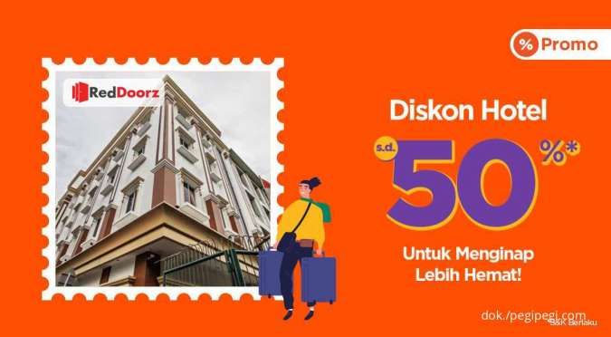 Promo Hotel RedDoorz 8 - 14 Juni 2022, Dapatkan Diskon PegiPegi Hemat s.d 50% 