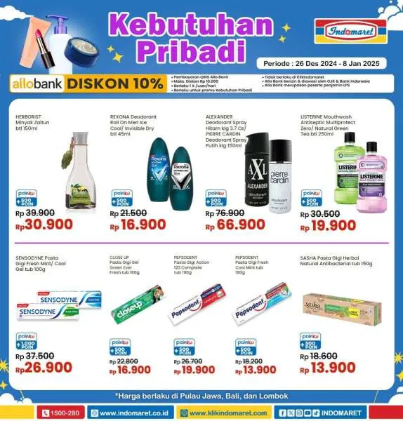 Promo Indomaret Super Hemat Periode 26 Desember 2024-8 Januari 2025