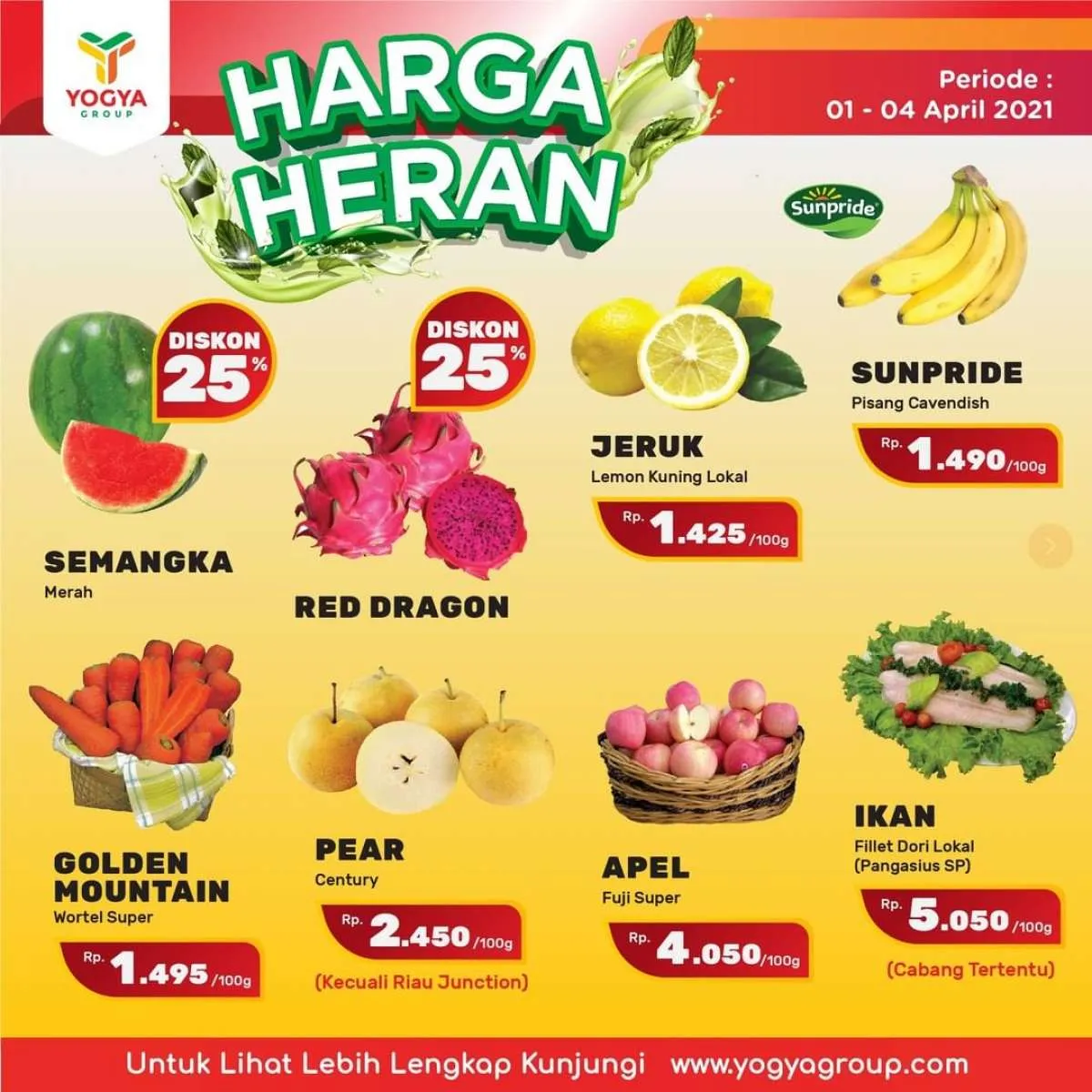 Harga Heran! Ini promo JSM Yogya Supermarket 3 April 2021