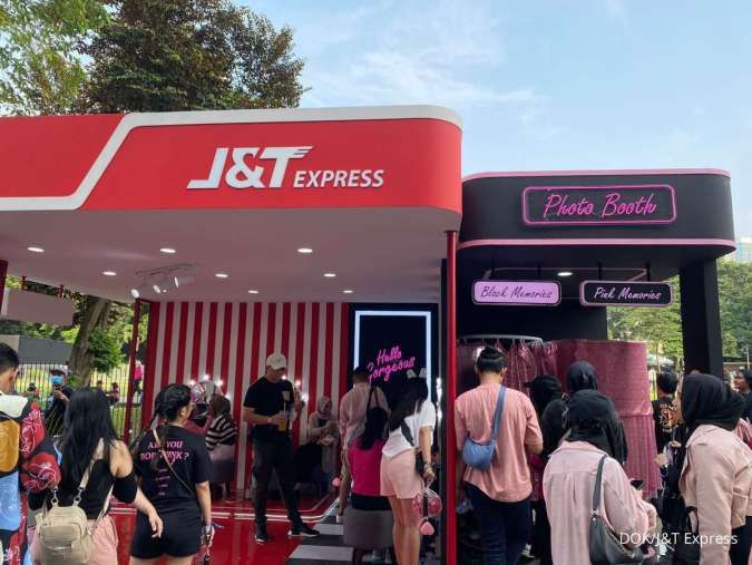 J&T Express Turut Meriahkan Konser Blackpink World Tour (Born Pink)
