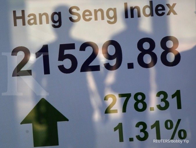 Bursa Hong Kong meroket 4%, bursa Asia lain mengekor