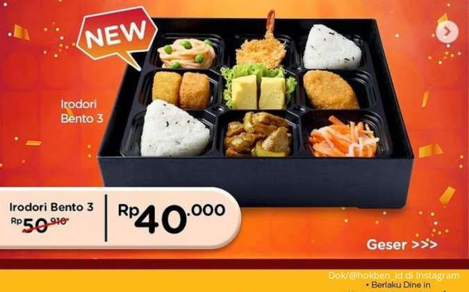 Promo HUT HokBen 40 Tahun Serba Rp 40.000, Nikmati Menu Baru Spesial Dine In
