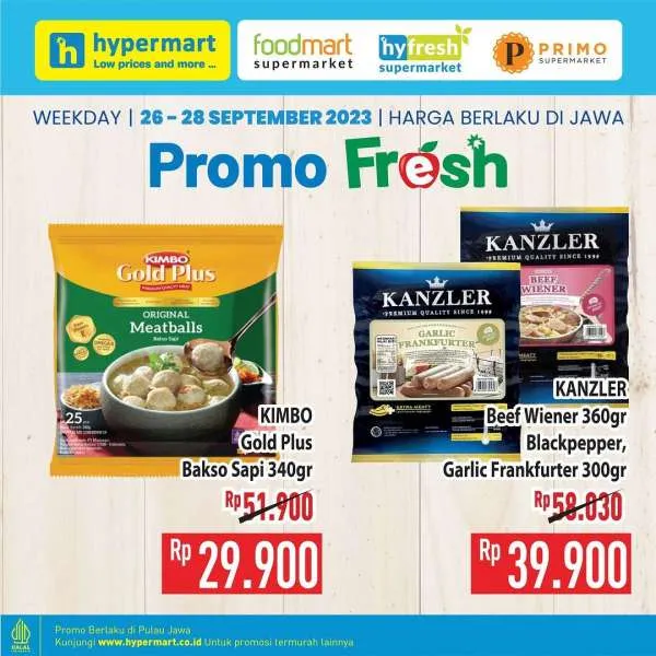 Promo Hypermart Hyper Diskon Weekday Periode 26-28 September 2023