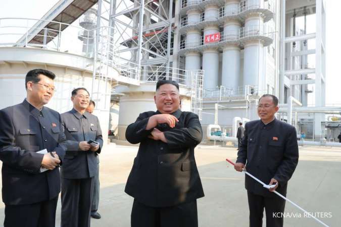 Resmikan pabrik pupuk, Kim Jong Un akhirnya muncul ke publik