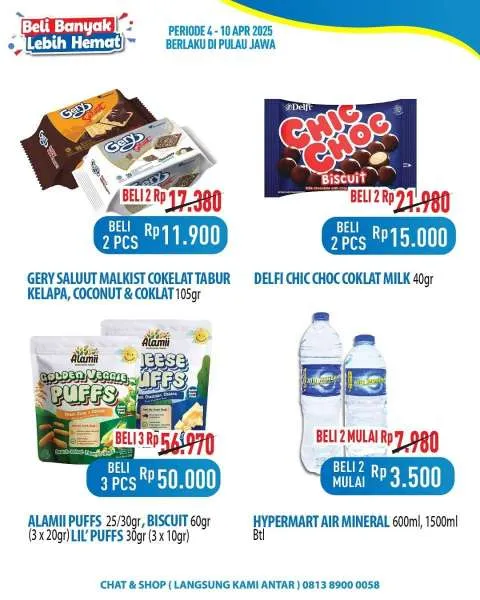 Promo Hypermart Beli Banyak Lebih Hemat Periode 4-10 April 2025