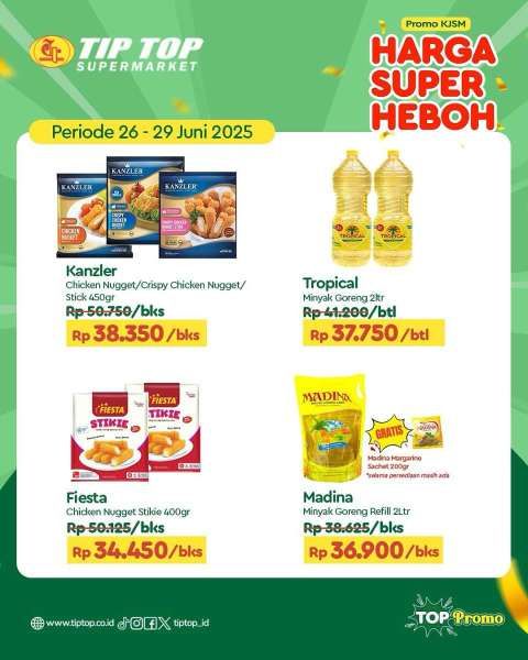 Promo KJSM Tip Top 26-29 Juni 2025