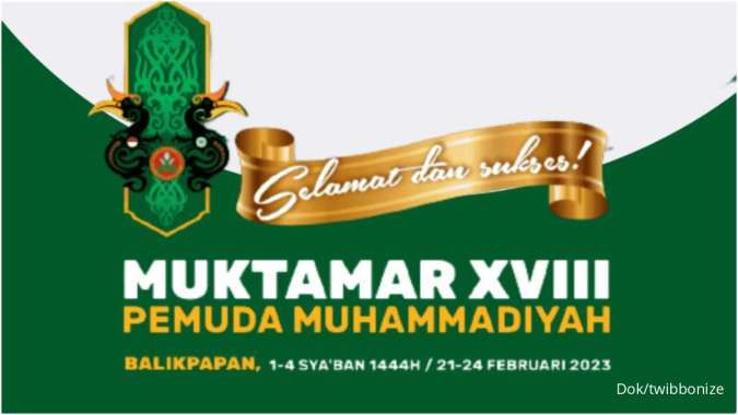 30 Twibbon Muktamar Pemuda Muhammadiyah 2023, Pilih Desain dan Pasang Foto Anda