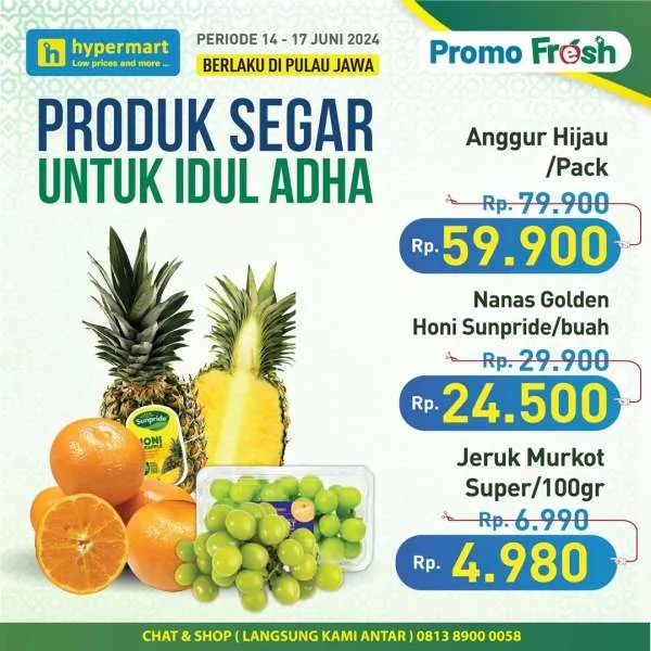 Promo JSM Hypermart Hyper Diskon Weekend Periode 14-17 Juni 2024