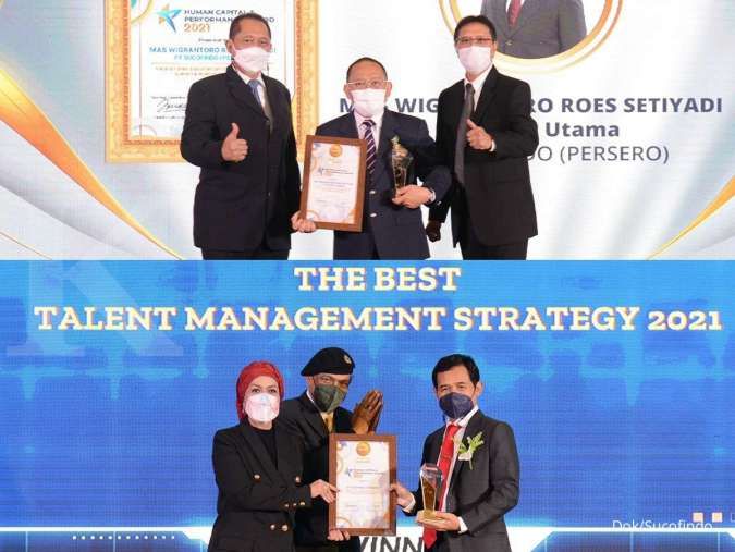 Dirut SUCOFINDO Mas Wigrantoro Raih Penghargaan The Best CEO