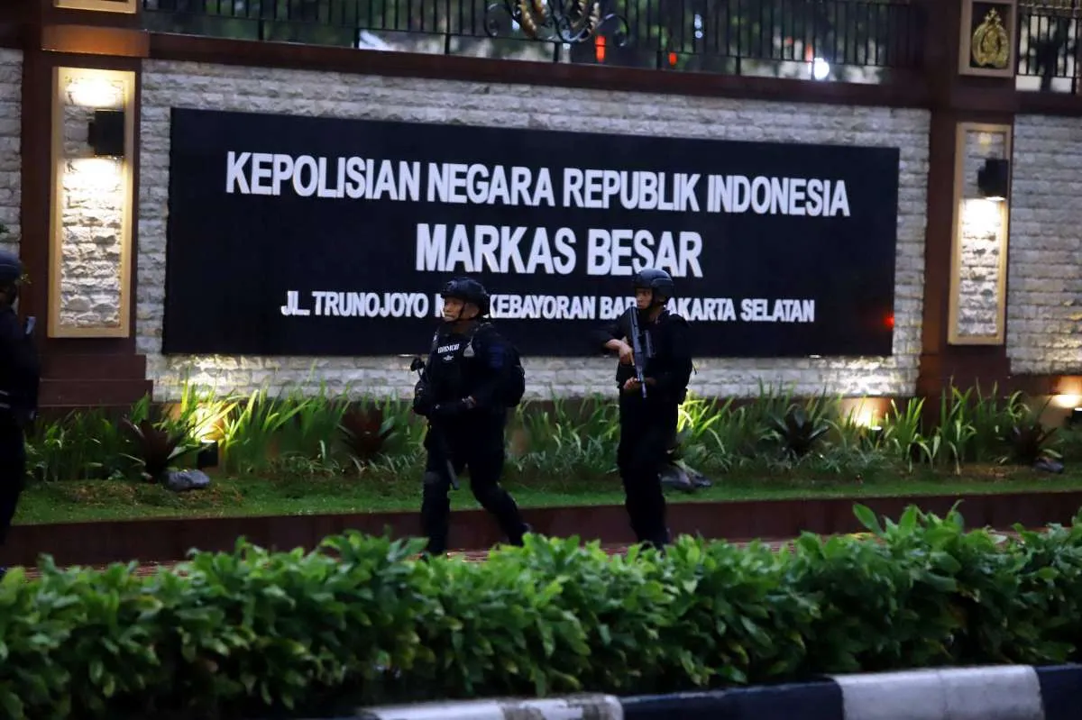Ada penembakan teroris di Mabes Polri, media asing ikut memberitakan