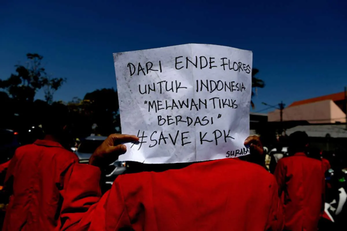 Mahasiswa ajak masyarakat ikut gugat UU KPK yang baru ke MK 