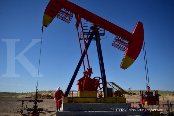 Penurunan harga minyak tertahan oleh perbaikan data ekonomi China